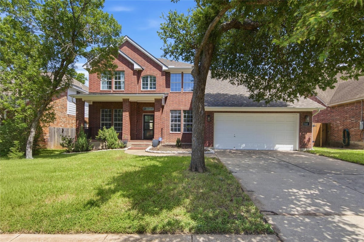 View 9309 La Puente DR in Village At Western Oaks Sec 16-A 9309 La Puente DR - front exterior - Luxury home in Village At Western Oaks Sec 16-A, Austin, TX