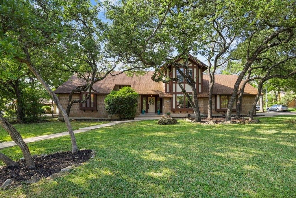 View 9309 Topridge Dr in Spicewood Estates Sec 01 9309 Topridge Dr - front exterior - Luxury home in Spicewood Estates Sec 01, Austin, TX