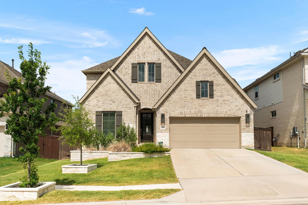 View 932 Mollie McBride LN in Bryson 932 Mollie McBride LN - front exterior - Luxury home in Bryson, Leander, TX