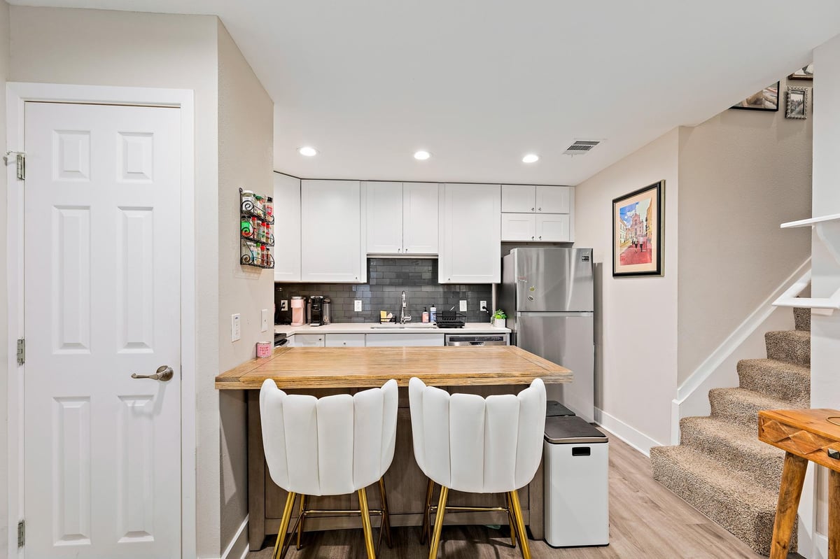 Primary bedroom at 935 La Posada Dr Unit #128 - 2 bed 2 bath home