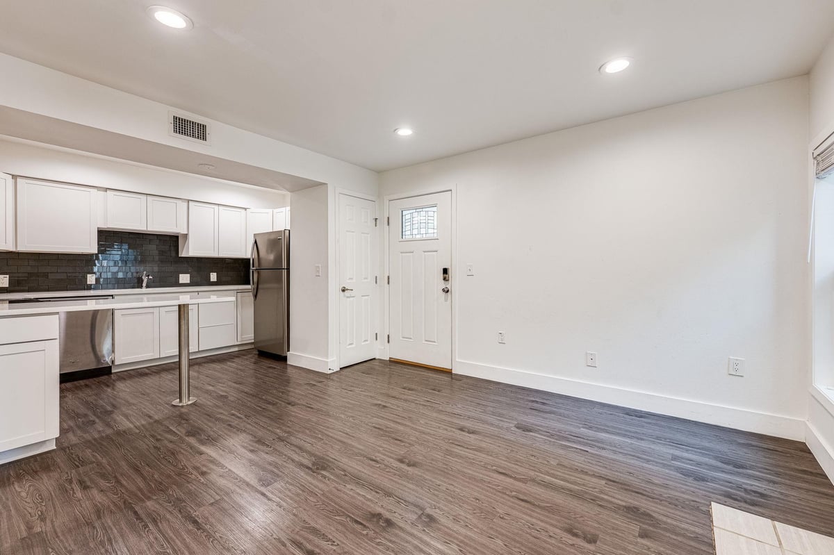 Primary bedroom at 935 La Posada Dr Unit #156 - 1 bed 1 bath home