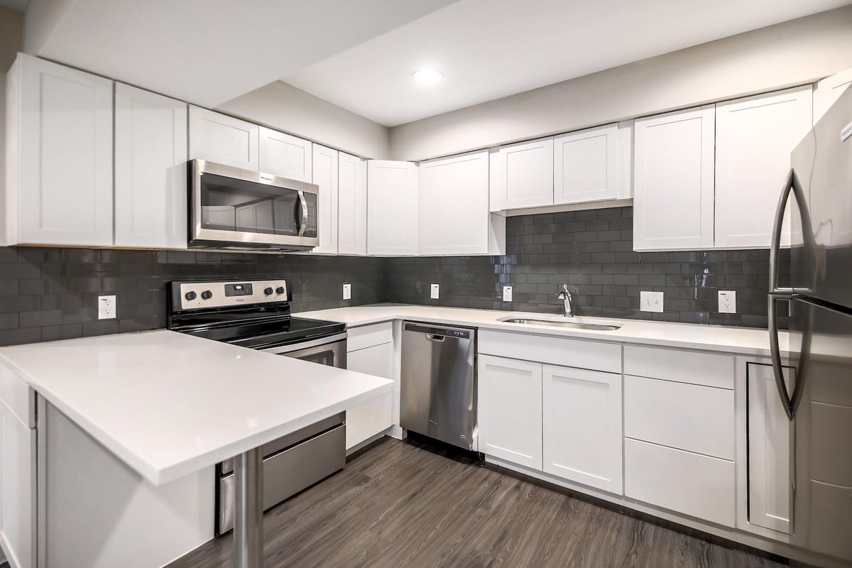 Living area at 935  La Posada Dr  #212 - 2 bed 2 bath home