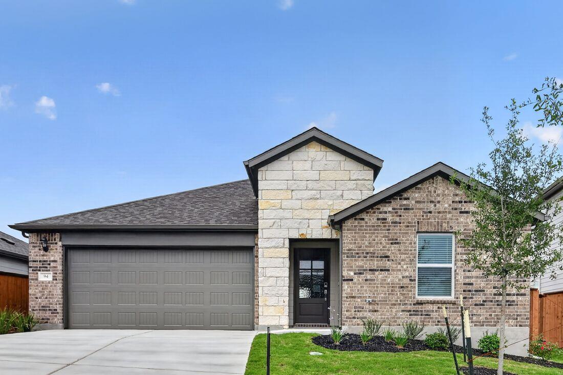 View 94 Flowers Ave in Emory Crossing 94 Flowers Ave - front exterior - Luxury home in Emory Crossing, Hutto, TX