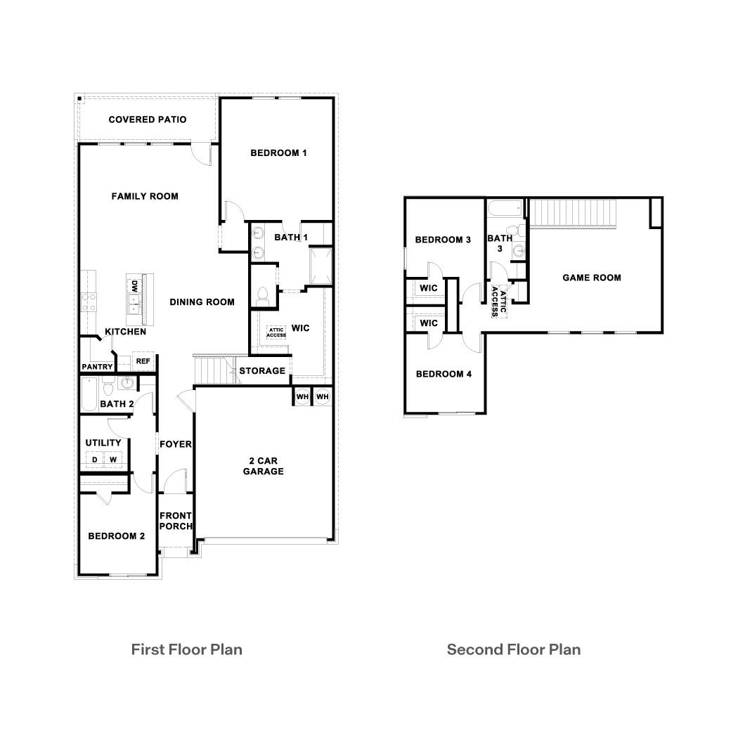 Living area at 9401 Buckstitch Saddle Dr - 4 bed 3 bath home