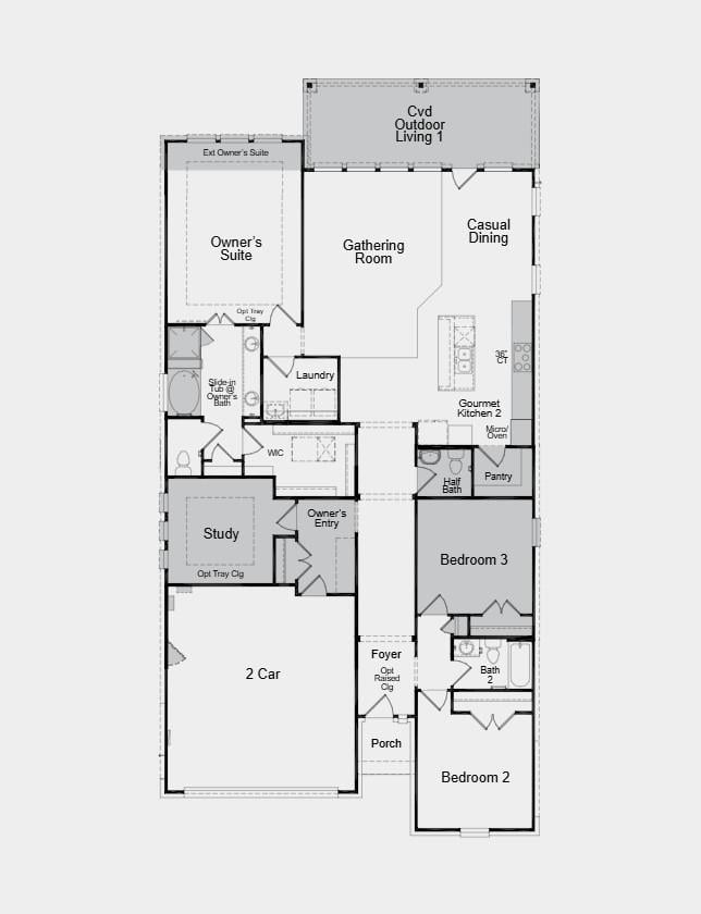 Living area at 9404 Hamadryas Dr - 3 bed 2 bath home