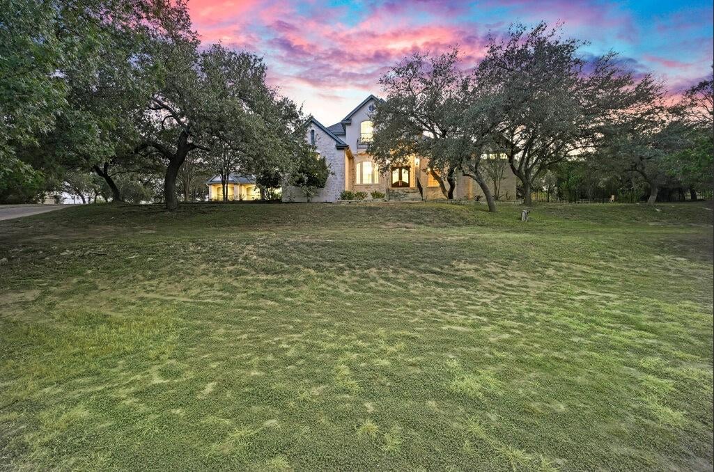 View 9405 Prince William in Westminster Glen Ph 01 9405 Prince William - front exterior - Luxury home in Westminster Glen Ph 01, Austin, TX