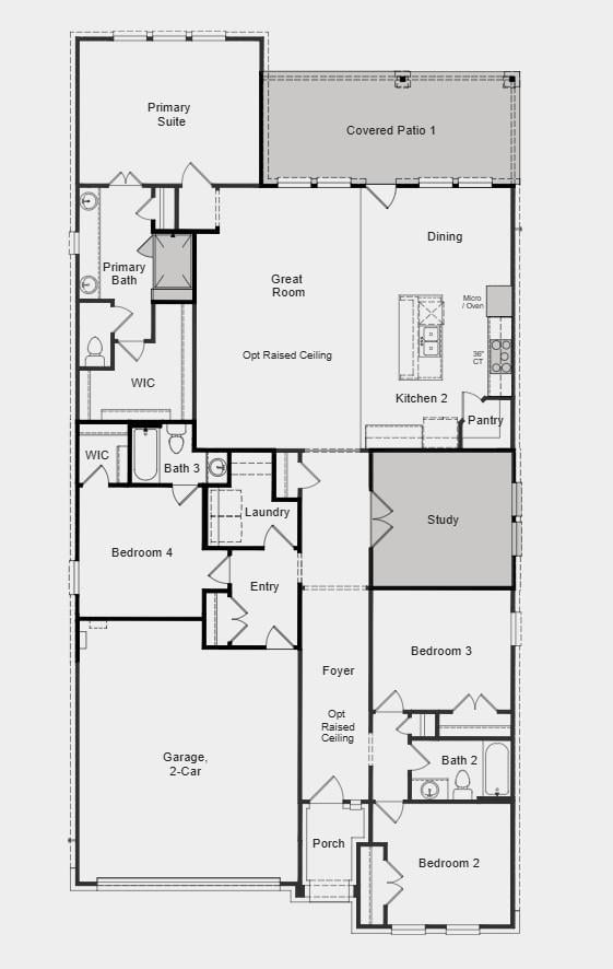 Living area at 9408 Hamadryas Dr - 4 bed 3 bath home