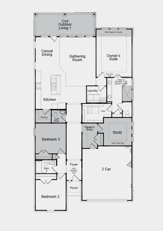 Living area at 9413 Boathouse Dr - 3 bed 2 bath home