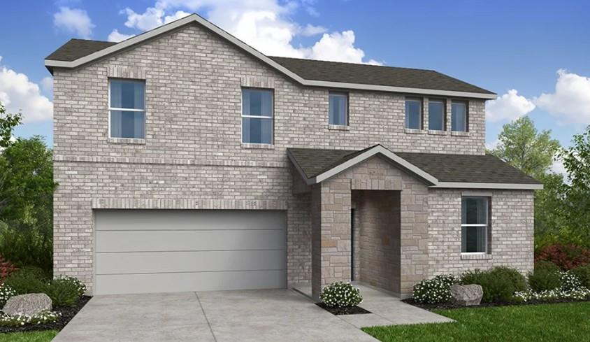 View 95 Flowers Ave in Emory Crossing 95 Flowers Ave - front exterior - Luxury home in Emory Crossing, Hutto, TX
