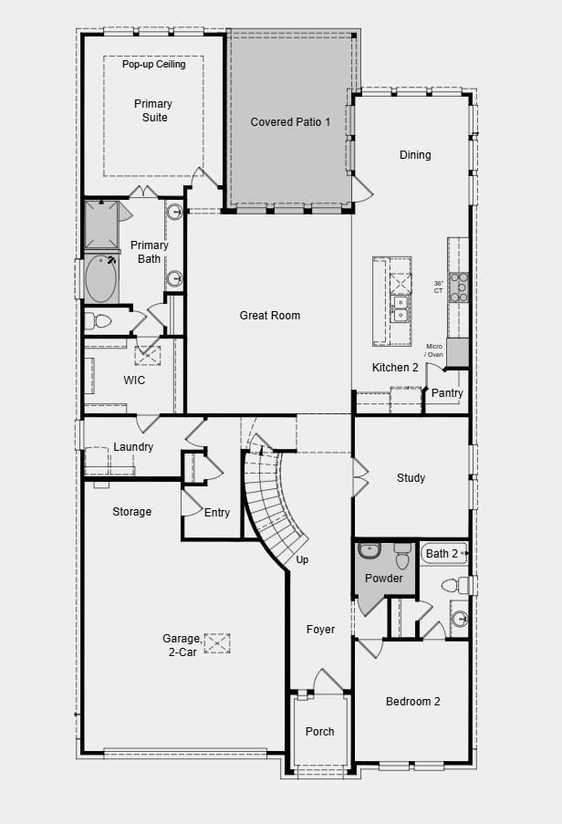 Living area at 9500 Hamadryas Dr - 4 bed 4 bath home