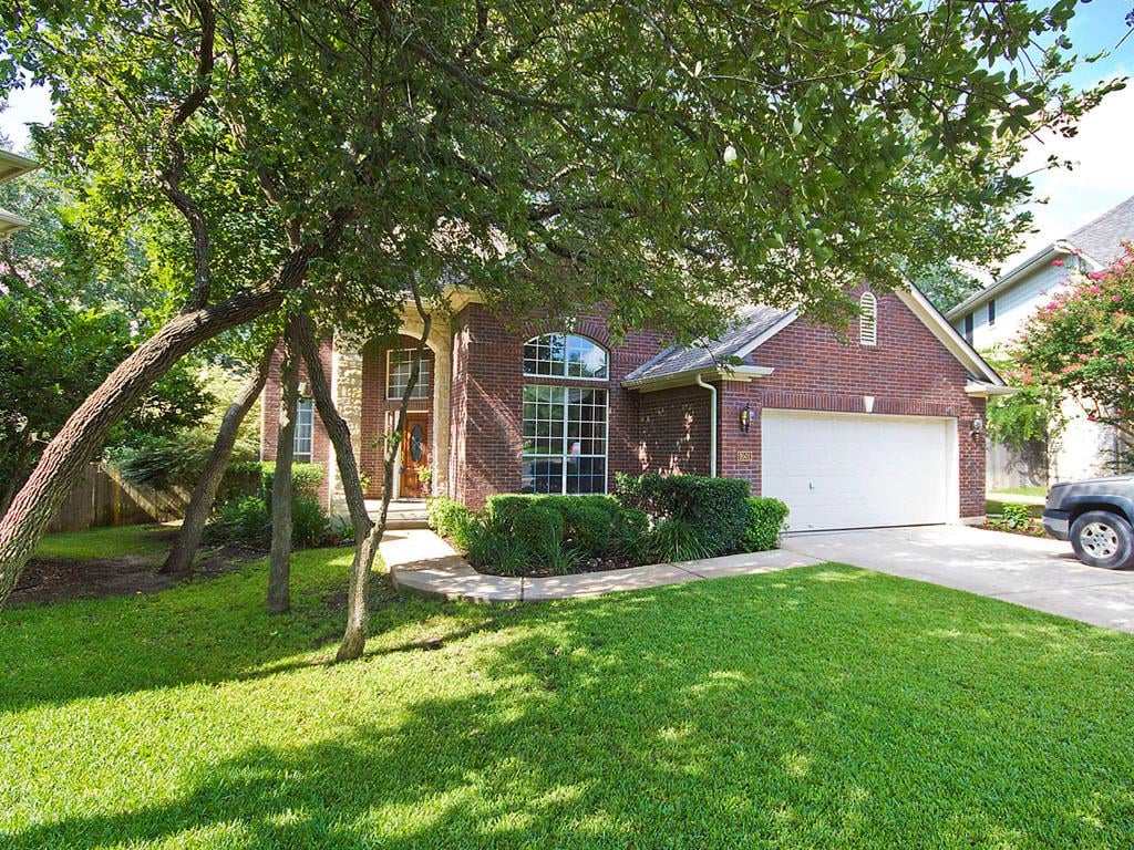 View 9501 Aire Libre Dr in Canyon Crk Sec 29 9501 Aire Libre Dr - front exterior - Luxury home in Canyon Crk Sec 29, Austin, TX