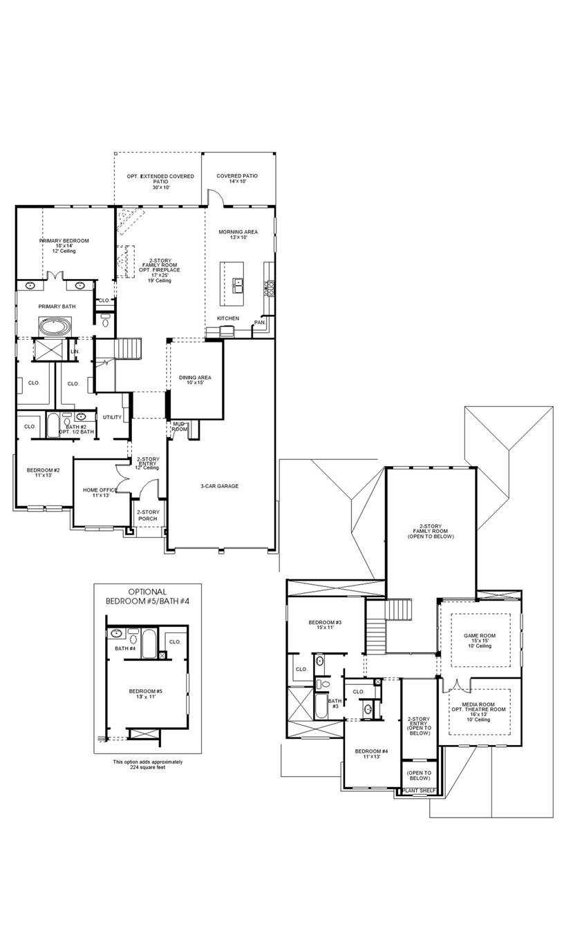 Living area at 9501 Dingo Dr - 5 bed 4 bath home