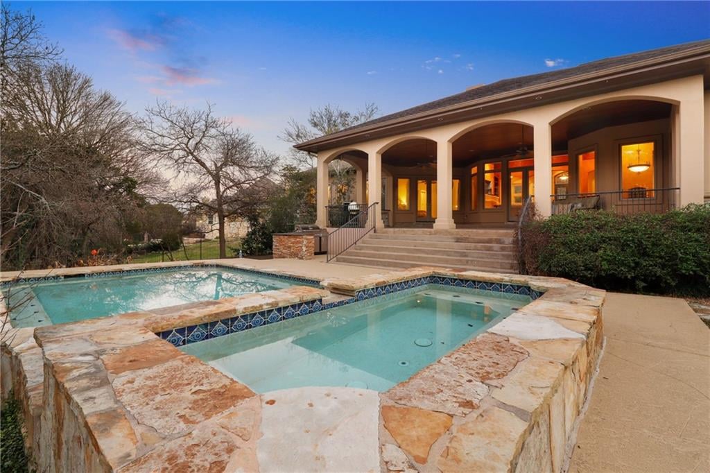 View 9538 Westminster Glen Ave in Westminster Glen Ph 01-C 9538 Westminster Glen Ave - front exterior - Luxury home in Westminster Glen Ph 01-C, Austin, TX