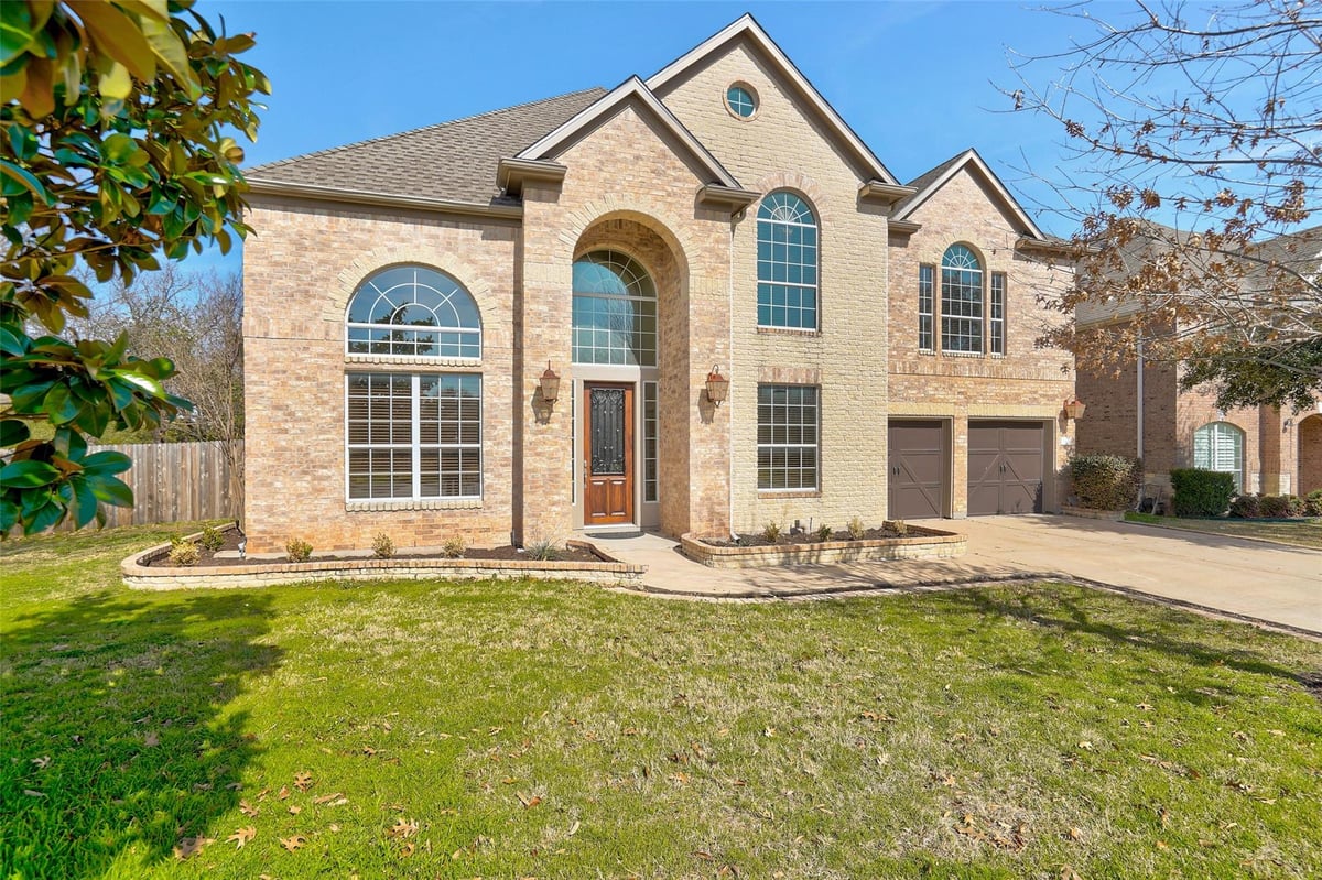 View 9600 Bundoran Dr in Avery Brookside Ph 01 9600 Bundoran Dr - front exterior - Luxury home in Avery Brookside Ph 01, Austin, TX