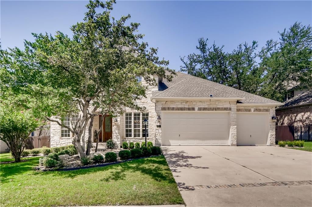 View 9606 Corbe Dr in Canyon Creek Sec 29 9606 Corbe Dr - front exterior - Luxury home in Canyon Creek Sec 29, Austin, TX