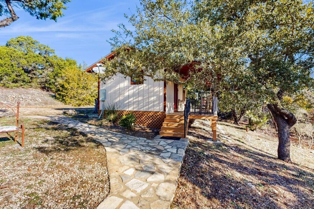 Kitchen at 961 Buttercup Ln - Texas Central Railway Co Surv, Wimberley, TX