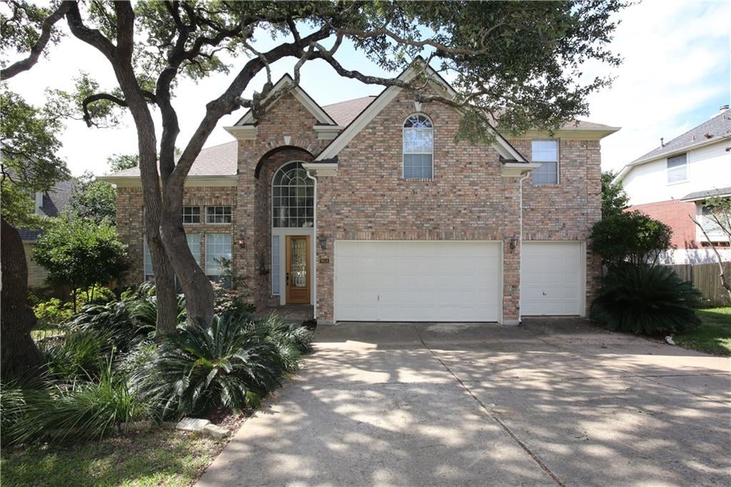 View 9614 Indigo Brush Dr in Canyon Creek Sec 17c 9614 Indigo Brush Dr - front exterior - Luxury home in Canyon Creek Sec 17c, Austin, TX