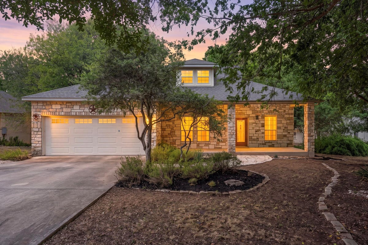 View 98 Brookhollow DR in Woodcreek Sec 6-C 98 Brookhollow DR - property photo 1 - Luxury home in Woodcreek Sec 6-C, Wimberley, TX