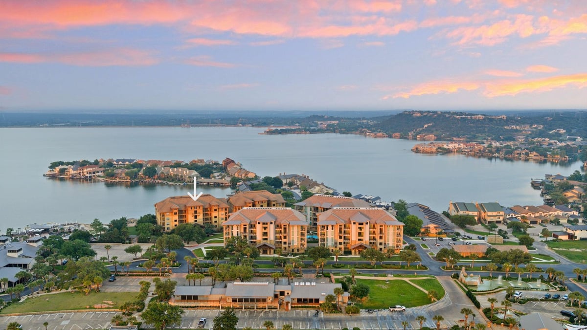 98 Island DR Unit #34 - front exterior - Luxury home in The Waters At Horseshoe Bay Re, Horseshoe Bay, TX