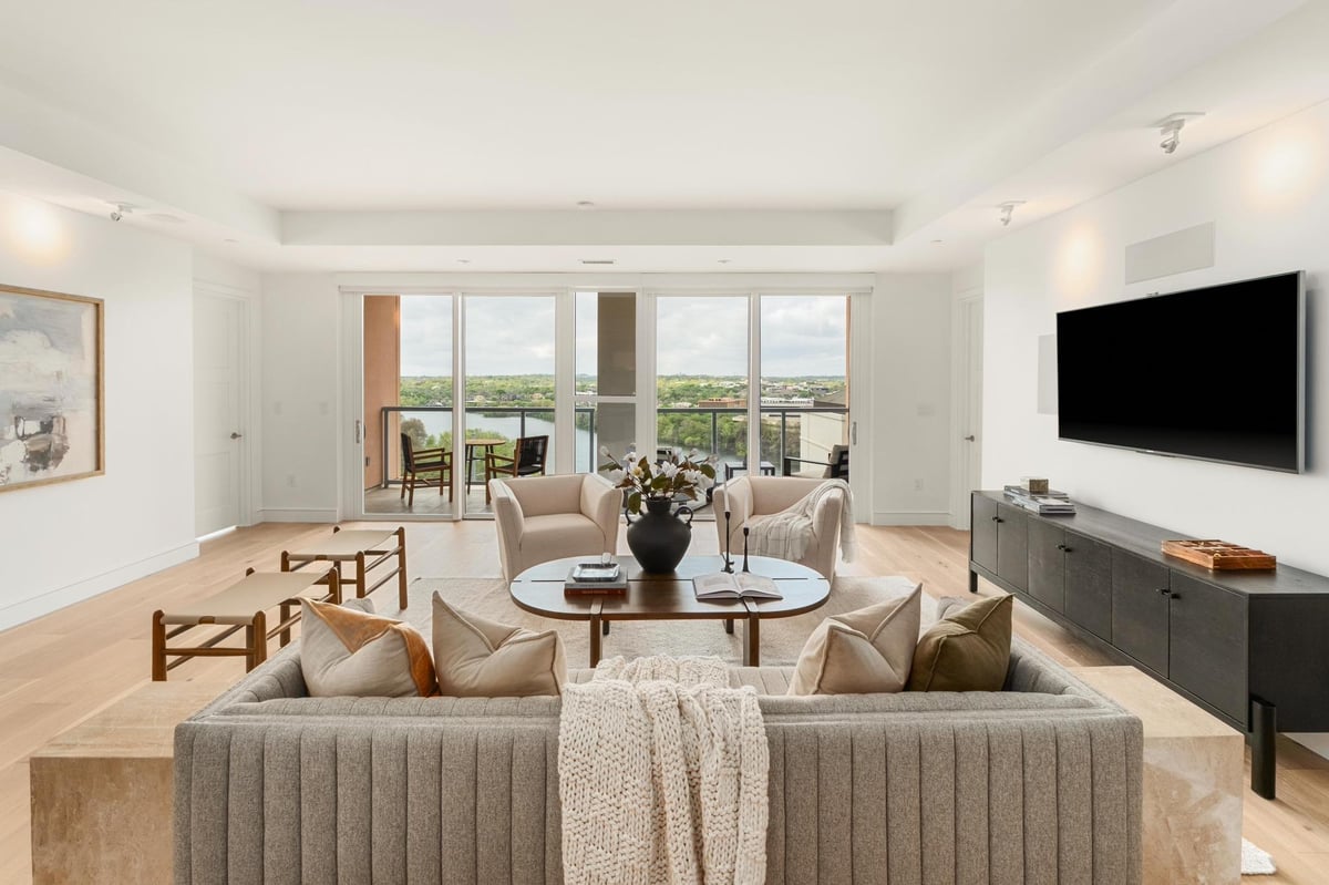 98 San Jacinto Blvd Unit #1109 - front exterior - Luxury home in Town Lake Residences Condo, Austin, TX