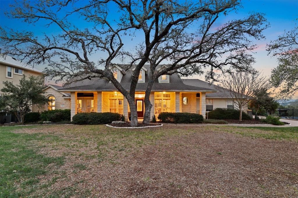 View 9804 Big View Dr in River Place Sec 11 9804 Big View Dr - front exterior - Luxury home in River Place Sec 11, Austin, TX