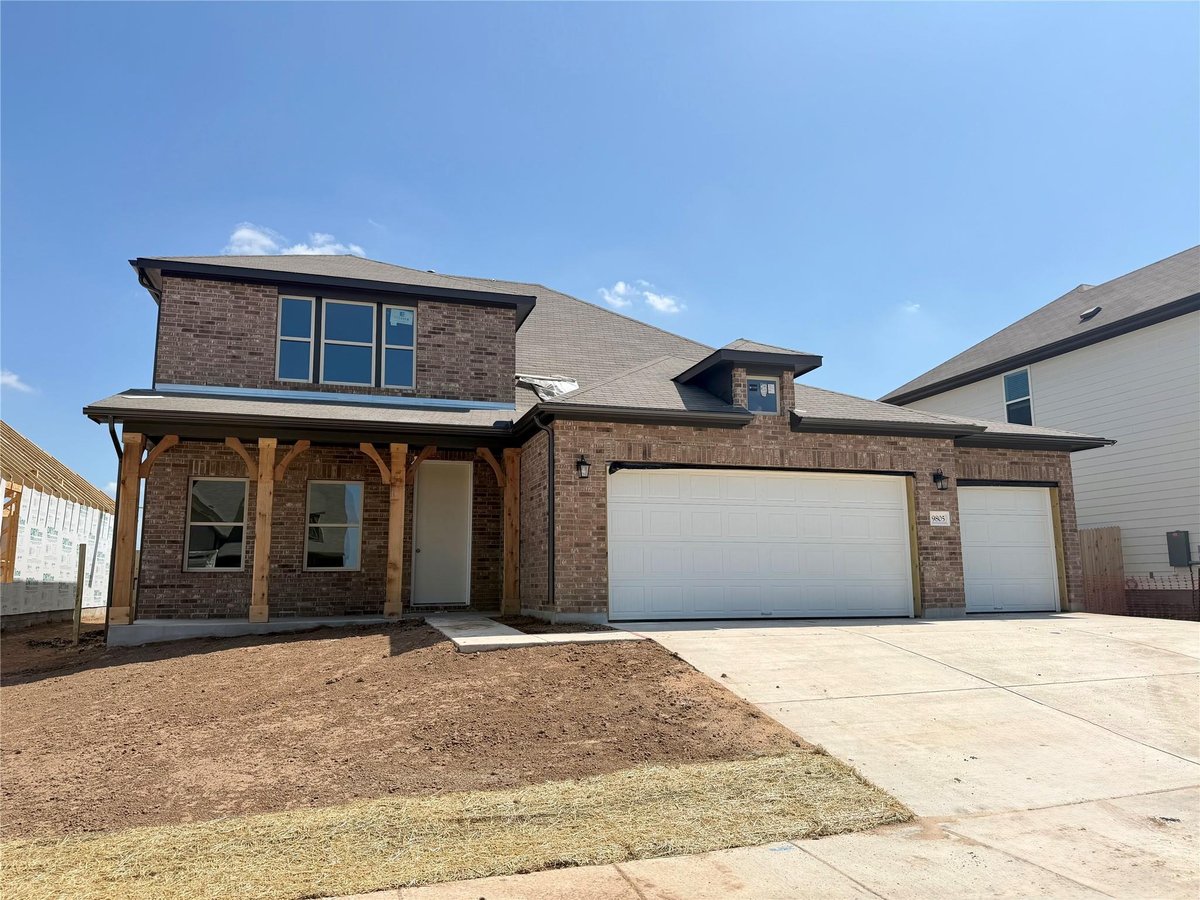 View 9805 Serene Bliss Ln in Willow Springs 9805 Serene Bliss Ln - front exterior - Luxury home in Willow Springs, Buda, TX