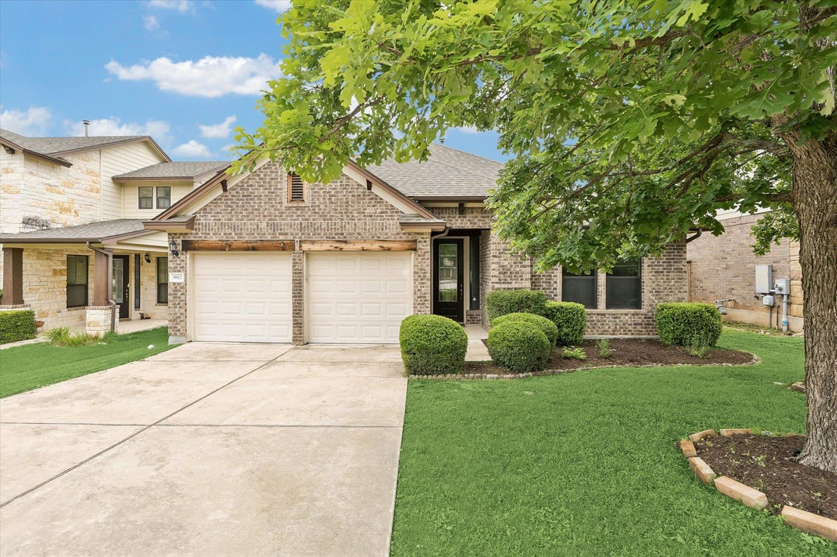 View 9812 Ivalenes Hope Dr in Pearson Place Sec 2 9812 Ivalenes Hope Dr - front exterior - Luxury home in Pearson Place Sec 2, Austin, TX