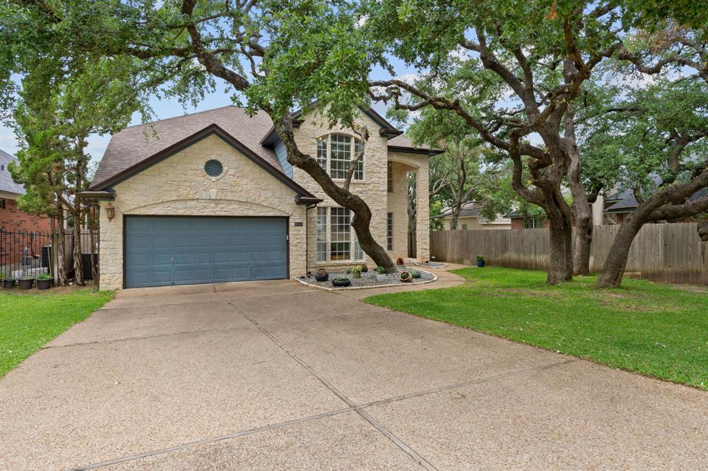 View 9818 Drip Rock LN in River Place Sec 08 9818 Drip Rock LN - front exterior - Luxury home in River Place Sec 08, Austin, TX