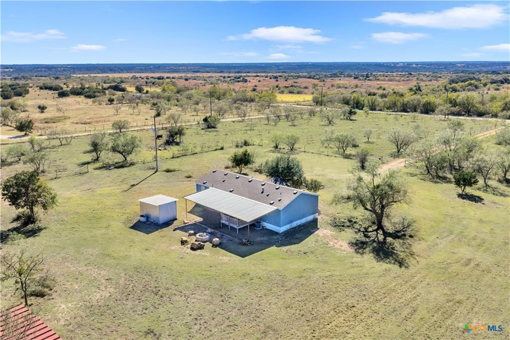 View 9902 County Road 210 in George W Jones Abs 475 9902 County Road 210 - front exterior - Luxury home in George W Jones Abs 475, Bertram, TX
