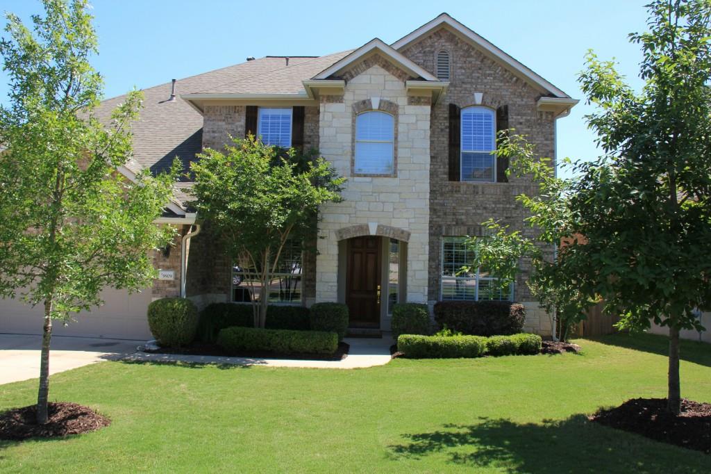 View 9909 Bundoran Dr in Avery Ranch North Sec 02 Am 9909 Bundoran Dr - front exterior - Luxury home in Avery Ranch North Sec 02 Am, Austin, TX