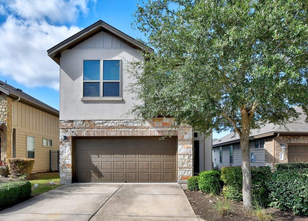 View 9924 Milla Cir Unit #28 in Milestone Southpark Condominiu 9924 Milla Cir Unit #28 - front exterior - Luxury home in Milestone Southpark Condominiu, Austin, TX