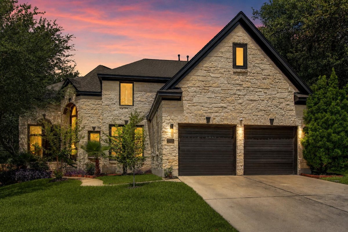 View 9938 Jasmine Creek DR in Canyon Creek Sec 19A 9938 Jasmine Creek DR - front exterior - Luxury home in Canyon Creek Sec 19A, Austin, TX