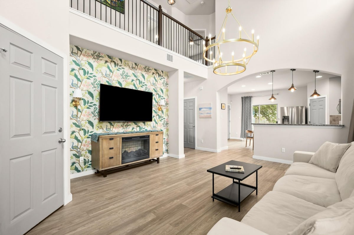 Living area at 9940 Milla Cir Unit #24 - 3 bed 2 bath home
