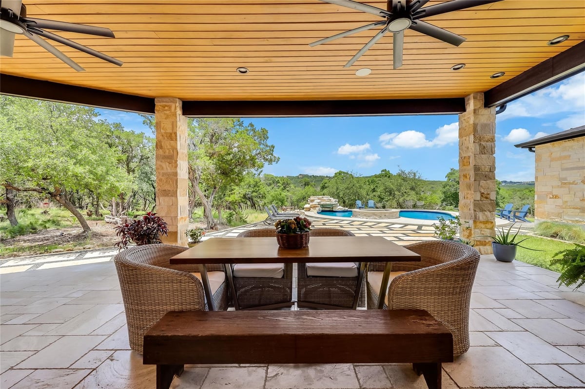 View 7710 Ladera TRL in The Hills of Long Hollow 7710 Ladera TRL - front exterior - Luxury home in The Hills of Long Hollow, Jonestown, TX