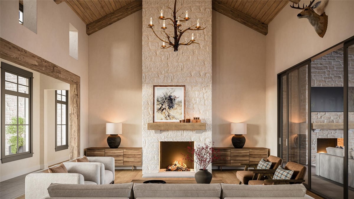 Living area at Lot 10 Tuscany Dr - 4 bed 3 bath home