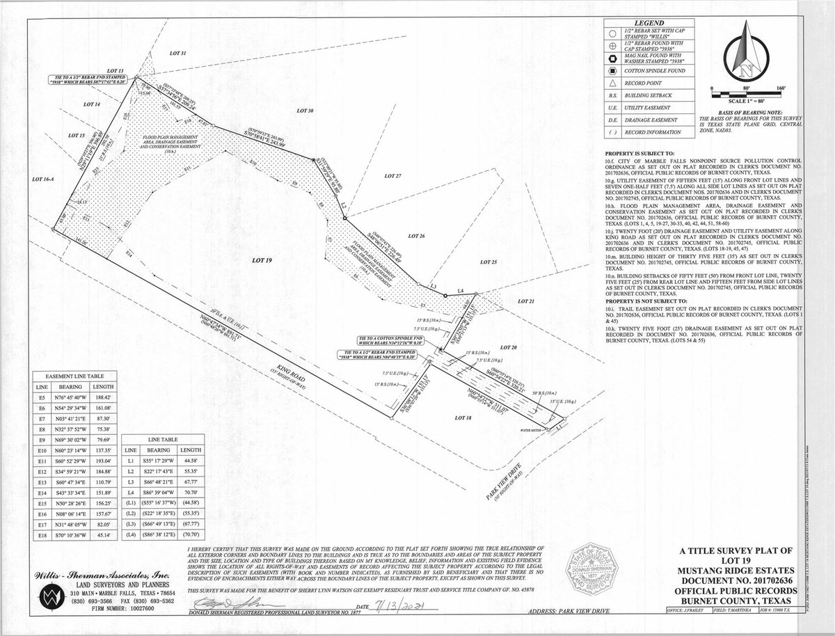 Lot 19 Park View Dr - front exterior - Luxury lot in Mustang Ridge Estates, Marble Falls, TX