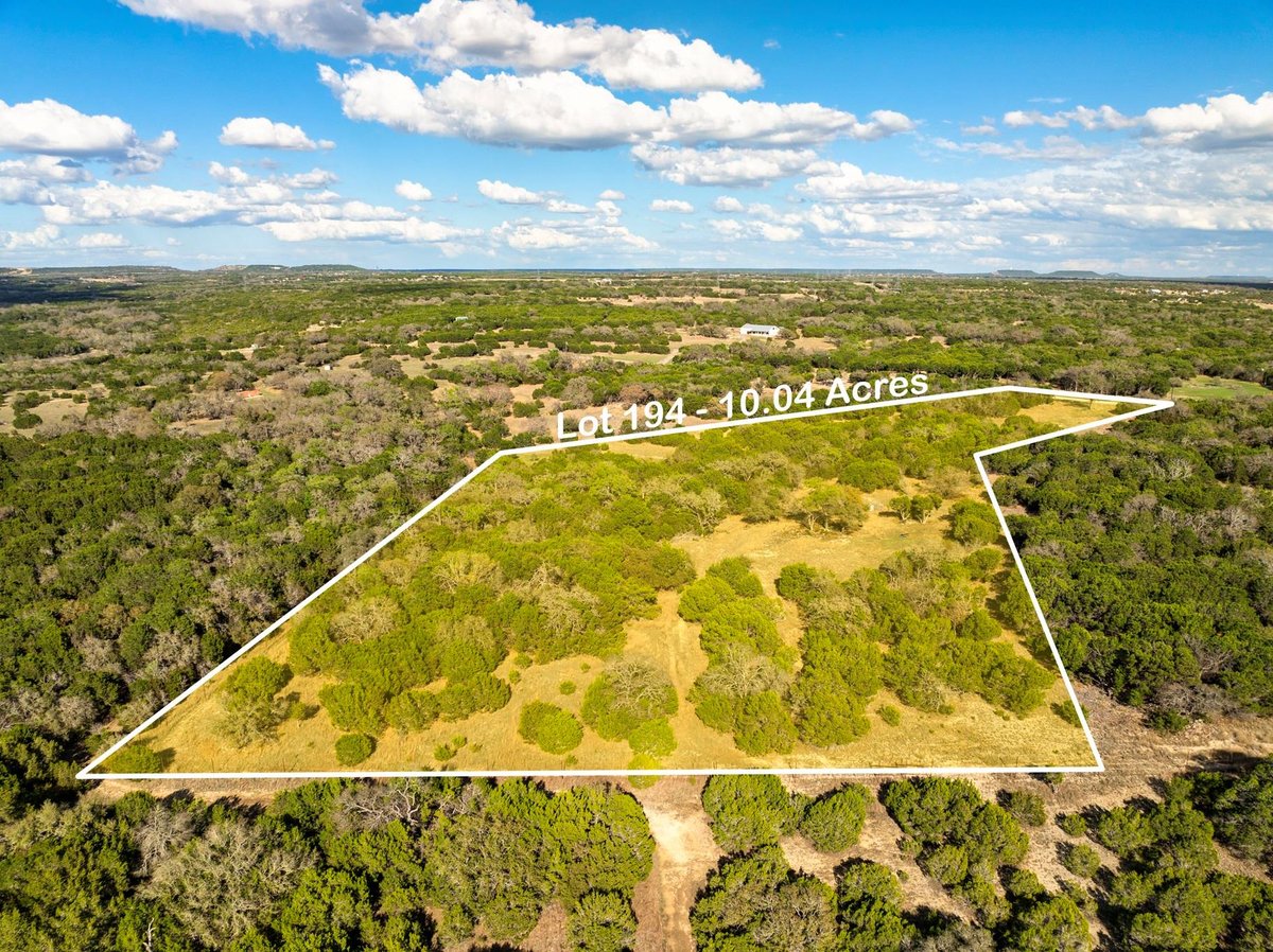 Lot 194 Private Road 4718 - front exterior - Luxury lot in River Hills Ranches Ph 1, Kempner, TX