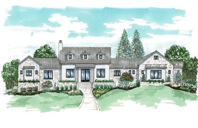 Lot 2A, Phs. 5, Sec. 1 Waterfall Hill Pkwy Pkwy - front exterior - Luxury home in Barton Creek Lakeside, Spicewood, TX