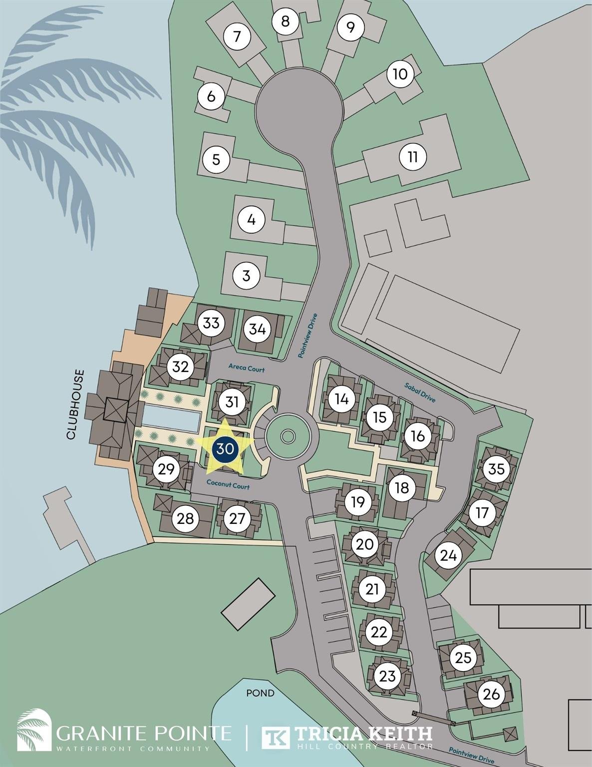 View Lot 30 Coconut CT in Granite Pointe Lot 30 Coconut CT - front exterior - Luxury lot in Granite Pointe, Granite Shoals, TX