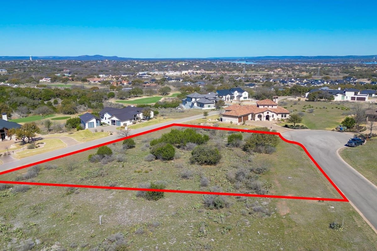 View Lot 31 Feathergrass in Summit Rock Lot 31 Feathergrass - front exterior - Luxury lot in Summit Rock, Horseshoe Bay, TX