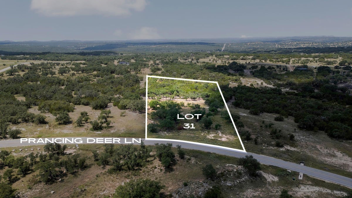 View LOT 31 Prancing Deer Ln in LEGACY HILLS LOT 31 Prancing Deer Ln - front exterior - Luxury lot in LEGACY HILLS, Johnson City, TX