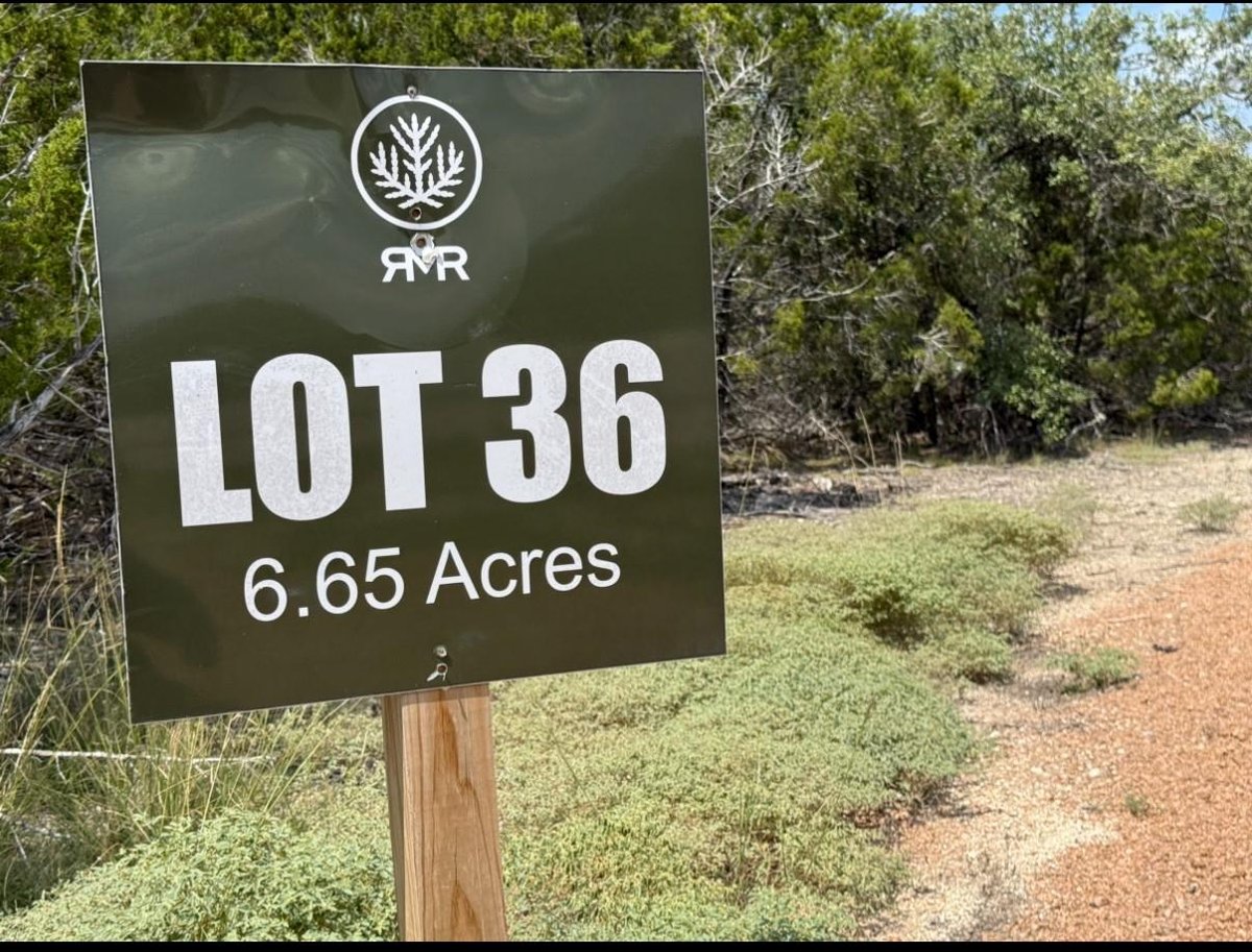 View Lot 36 - 6.65 Acres - Round Mountain Reserve Dr in Round Mountain Reserve Lot 36 - 6.65 Acres - Round Mountain Reserve Dr - front exterior - Luxury lot in Round Mountain Reserve, Round Mountain, TX