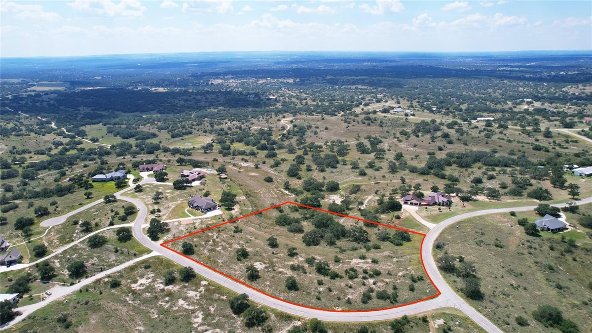 View LOT 75 Summit Ledge Dr in The Summit at Cypress Mill LOT 75 Summit Ledge Dr - front exterior - Luxury lot in The Summit at Cypress Mill, Johnson City, TX