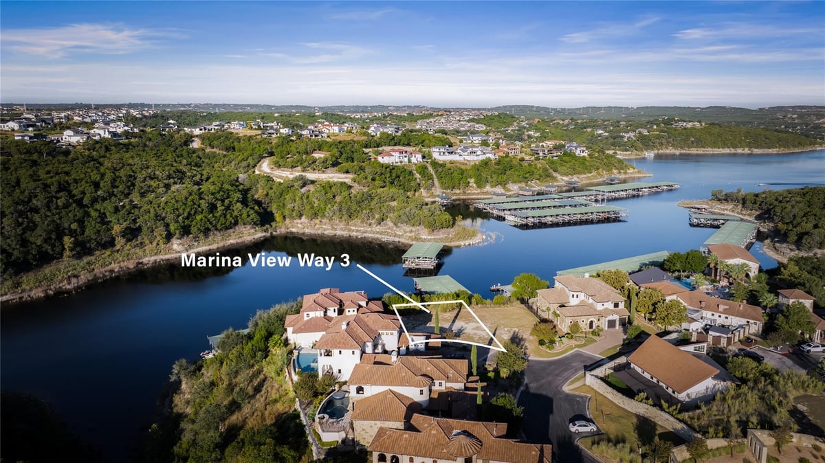 TBD Marina View Way - front exterior - Luxury lot in Villas At Rough Hollow South S, Lakeway, TX