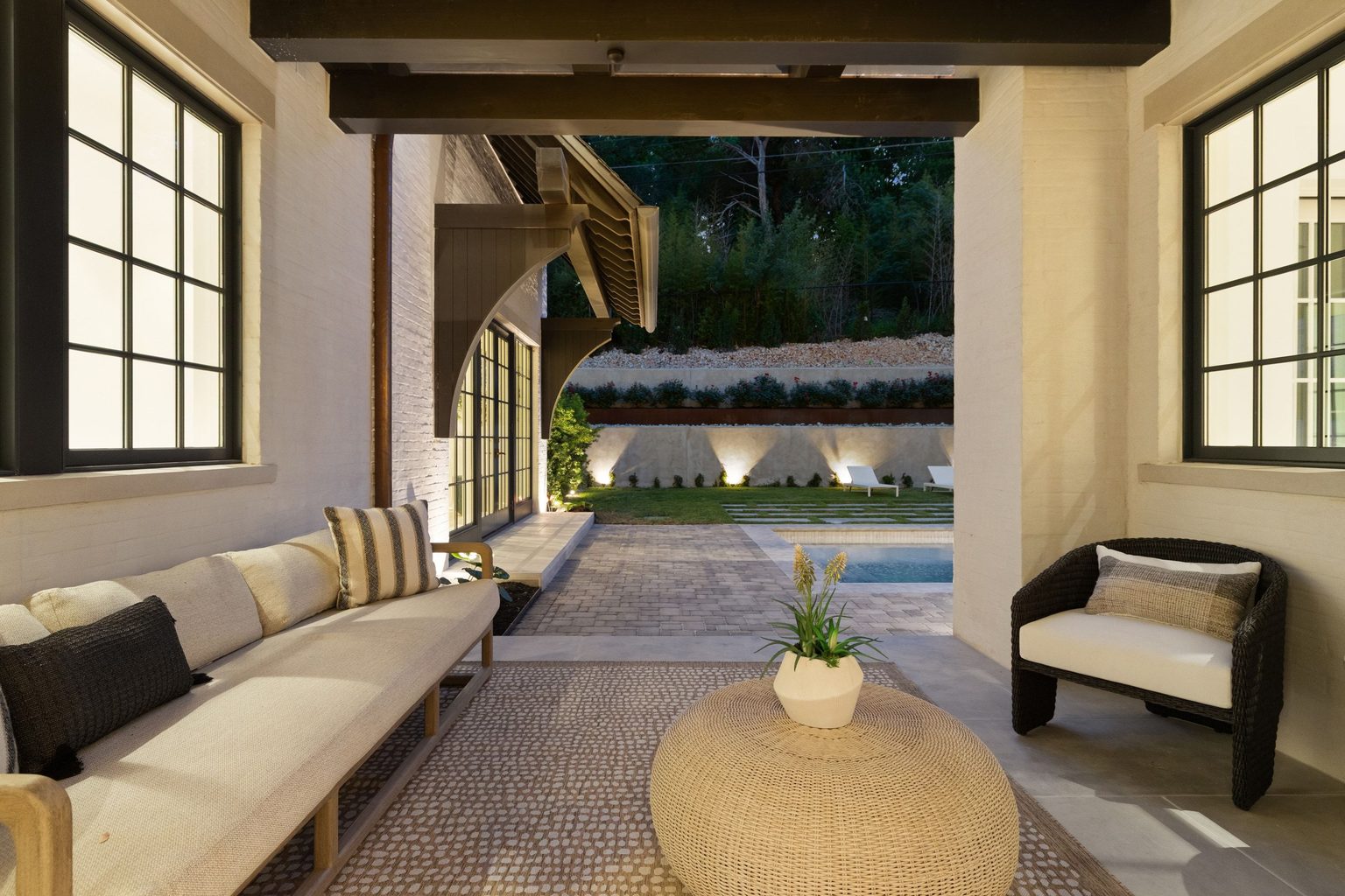 Luxury Austin home exterior
