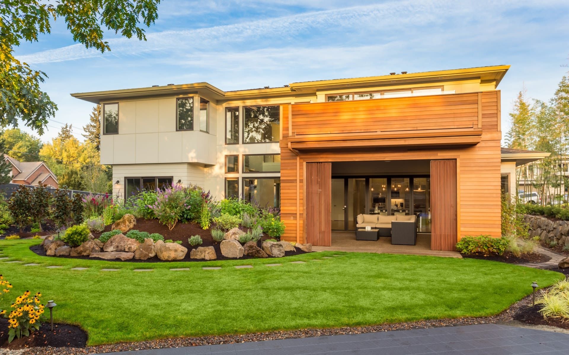 Hill Country modern estate in central Austin