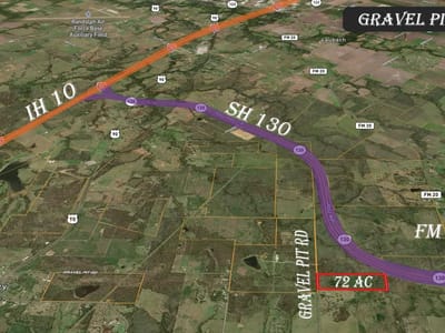 Living area at 00 Gravel Pit RD - John B Cowan Surv A-84, Seguin, TX