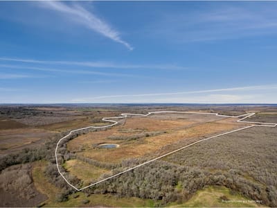 Aerial view - 00 Rolling Ridge RD Aerial view with large acreage parcel at 00 Rolling Ridge RD - Lockhart, Lockhart, TX