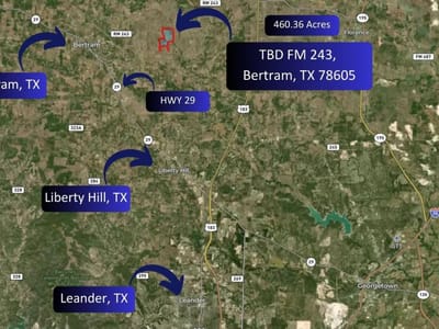Living area at 000 FM 243 - Bertram, TX