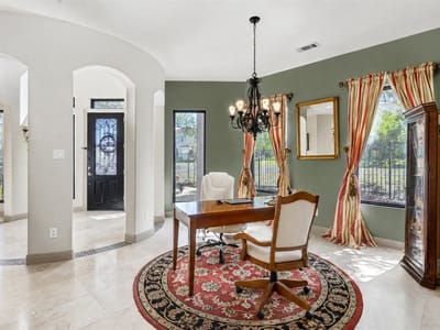 Primary bedroom at 1 Treehaven LN - 4 bed 3 bath home